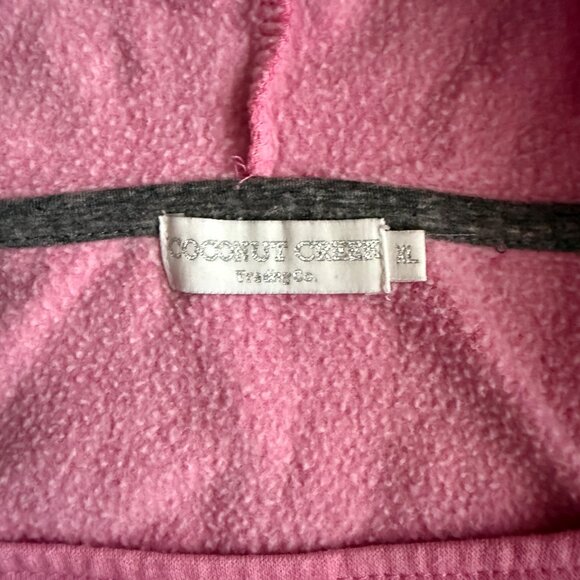 Coconut Creek Pink Hoodie "I Dont Care Who Dies In A Movie As Long As The Dog Li - Picture 3 of 4